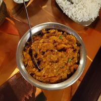 Eggplant Bhartha at Bombay at the Beach in Myrtle Beach