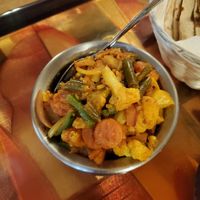 Vegetable Jalfrezi at Bombay at the Beach in Myrtle Beach