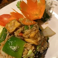 basil fried rice  at Thai Elephants in Watkins Glen