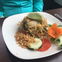 Pad thai at Thai Elephants in Watkins Glen