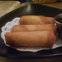 Spring rolls at My Vegan in Los Angeles