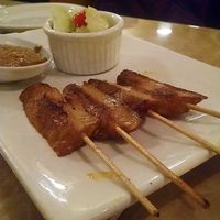 Chicken Satay  at My Vegan in Los Angeles
