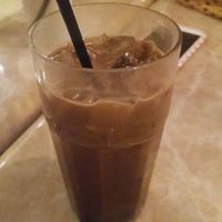 Thai coffee  at My Vegan in Los Angeles