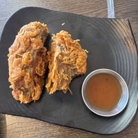 Fried portabellos   at My Vegan in Los Angeles
