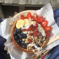 Açai bowl at The Juice Project in Margate