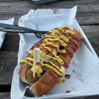 Vegan dog was tasty  at The Dogfather in San Antonio