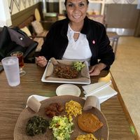 Veggie platter for me 😋 at Rehoboth in San Antonio