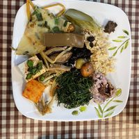 I couldn’t fit all the choices on my plate! Luckily it’s a buffet so you can make another selection !  at Han Gwa Chae - 한과채 in Seoul