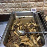 Traditional palace style tteokbokki   at Han Gwa Chae - 한과채 in Seoul