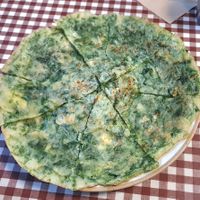 Parae (seaweed) pancake 파래전 at Han Gwa Chae - 한과채 in Seoul