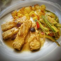 Tempeh alla ligure  at Hotel Ristorante Onda Azzurra in Albisola Superiore
