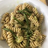 Fusilli con crema di asparagi  at Hotel Ristorante Onda Azzurra in Albisola Superiore