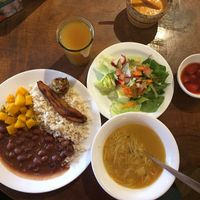 Lunch menu at Donde Gopal in Quito