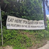 Sign at ATX Food Co in Austin