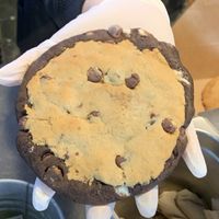 Double chocolate double stuffed cookie at Vida Eatery  in Bakersfield