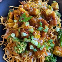 Orange chicken 😍 at Vida Eatery  in Bakersfield