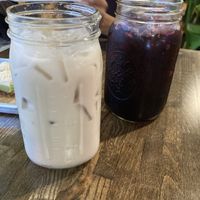 Horchata and Jamaica  at Vida Eatery  in Bakersfield