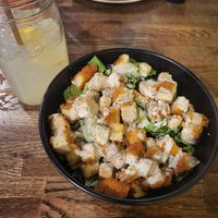 Caesars salad at Vida Eatery  in Bakersfield