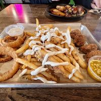 App plate $18  at Vida Eatery  in Bakersfield