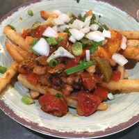 Chili cheeze fries at Vida Eatery  in Bakersfield