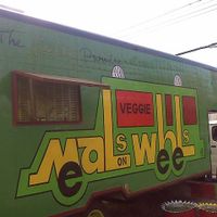 take your seat ..... welcome  to Jamrock   at Veggie Meals On Wheels - Food Truck in Kingston