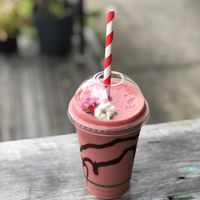 All smoothies are vegan as standard  at Lil-Ego Cafe in Ormeau