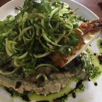 Eggplant smash at Lil-Ego Cafe in Ormeau