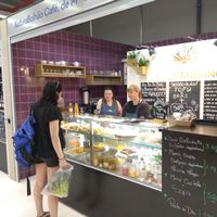 Al piano -1 del mercado temporario de Bolhao at Natura Bolhao in Porto