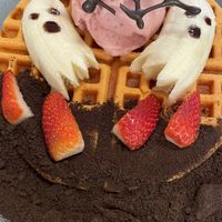 Wafles!!  at Zona Veggie in Toluca