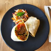 Burrito at Zona Veggie in Toluca