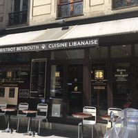 Outside  at Bistrot Beyrouth in Paris