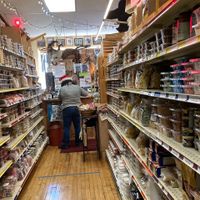 Front counter in the background  at Urban Bulk Foods in Lakewood