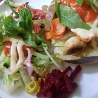 Veganer Seitan-Kumpir at Marmaris Kebap Haus in Dresden