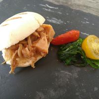 Broodje jackfruit at Het Ruiterhuys in Castricum