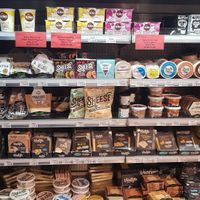 Non dairy products at Out of This World in Leeds