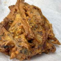 Onion bhaji  at Out of This World in Leeds