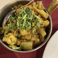 Aloo ghobi at Maharaja Indian Restaurant in Colonie