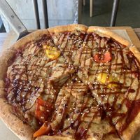 Veganised BBQ Chicken at Gung Ho! Pizza in Beijing