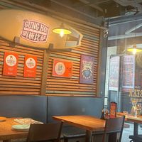   at Gung Ho! Pizza in Beijing