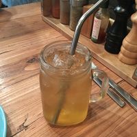 Ginger lemonade at Gung Ho! Pizza in Beijing