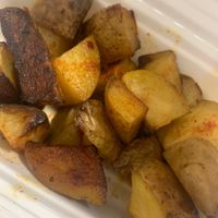 Patata bravas at Veg Joy in Rome