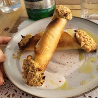 Cannoli at Veg Joy in Rome