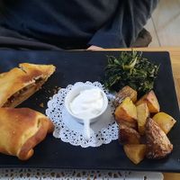 Filetto alla Wellington at Veg Joy in Rome