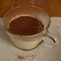 Tiramisu at Veg Joy in Rome