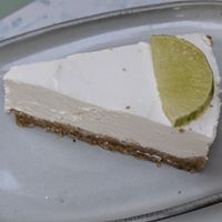 Lime Pie 🍋‍🟩😋 at Veg Joy in Rome