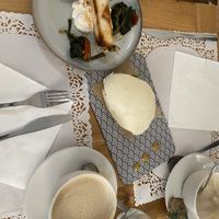 Cannolo and Bao Bun Appetizers  at Veg Joy in Rome