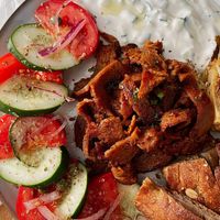 Gyros!  at Veg Joy in Rome