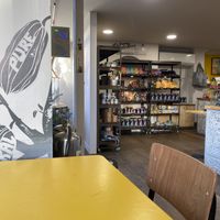 Cafe decor   at Chococo in Horsham