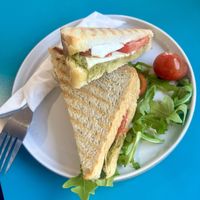 Vegan toastie  at Chococo in Horsham