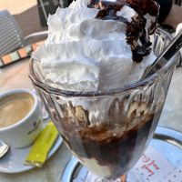 chocolate cup vegan  at Eisdiele Venezia in Bad Hersfeld